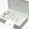 Aljamal – Coffret Cadeau Femme - Montre, Bracelet & Collier Acier - SUGULINE