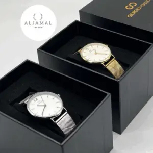 Aljamal – Montre Femme Classique Acier Inoxydable