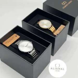 Aljamal – Montre Femme Classique Acier Inoxydable