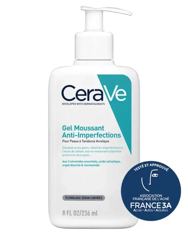CeraVe – Gel Moussant Anti-Imperfections 473 ml – Image 2