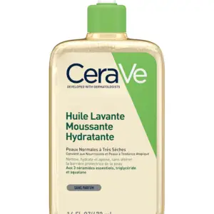 CeraVe – Huile Lavante Moussante Hydratante 473ml