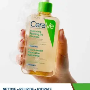 CeraVe – Huile Lavante Moussante Hydratante 473ml