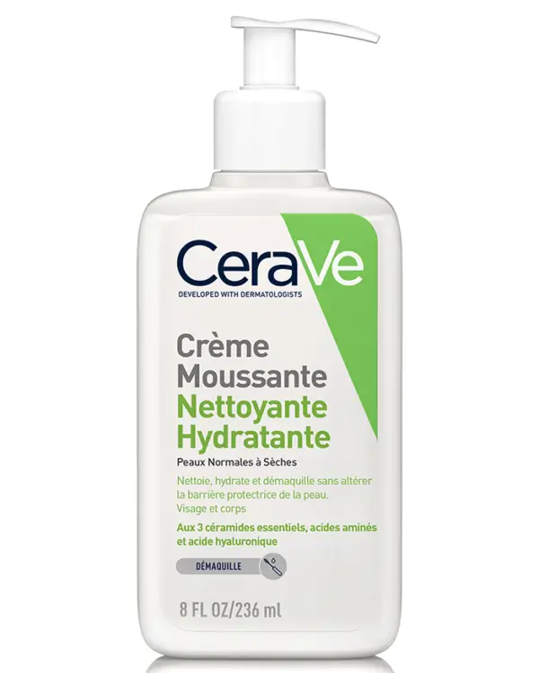 Cerave - Crème Moussante Nettoyante Hydratante 236 ml