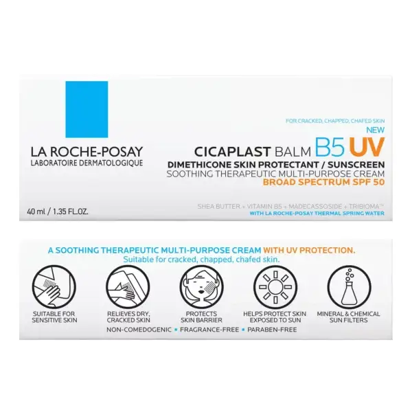 La Roche-Posay – Cicaplast Baume B5+ SPF50 40ml – Image 4