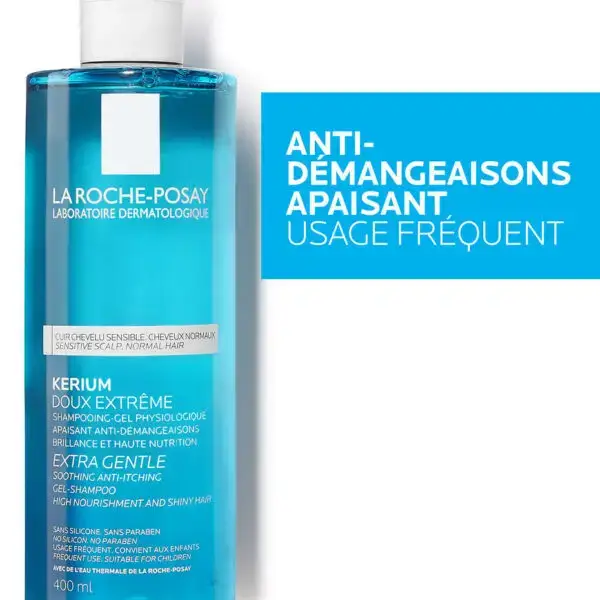 La Roche-Posay – Kerium Shampoing Doux Physiologique 400 ml – Image 7
