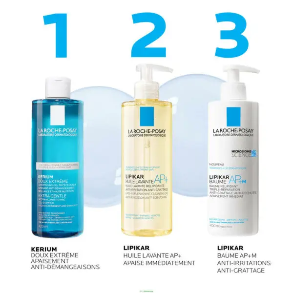 La Roche-Posay – Kerium Shampoing Doux Physiologique 400 ml – Image 6