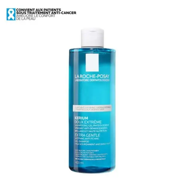 La Roche-Posay – Kerium Shampoing Doux Physiologique 400 ml – Image 2