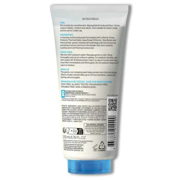 La Roche-Posay – Lipikar Syndet AP+ 200 ml – Image 6