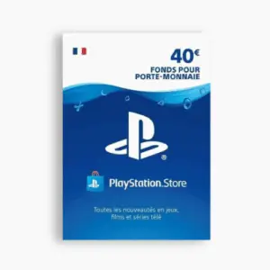 Carte PlayStation Store – 40 EUROS