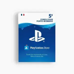 Carte PlayStation Store – 5 EUROS