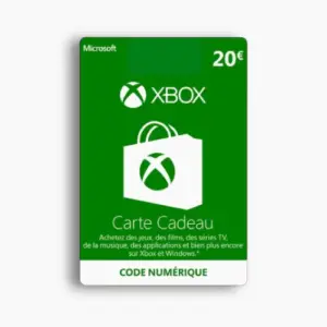 Carte Xbox – 20 EUROS