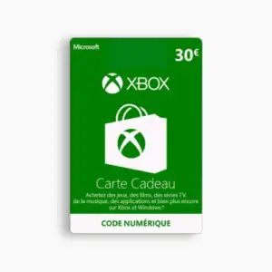 Carte Xbox – 30 EUROS