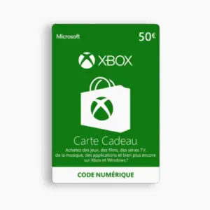 Carte Xbox – 50 EUROS