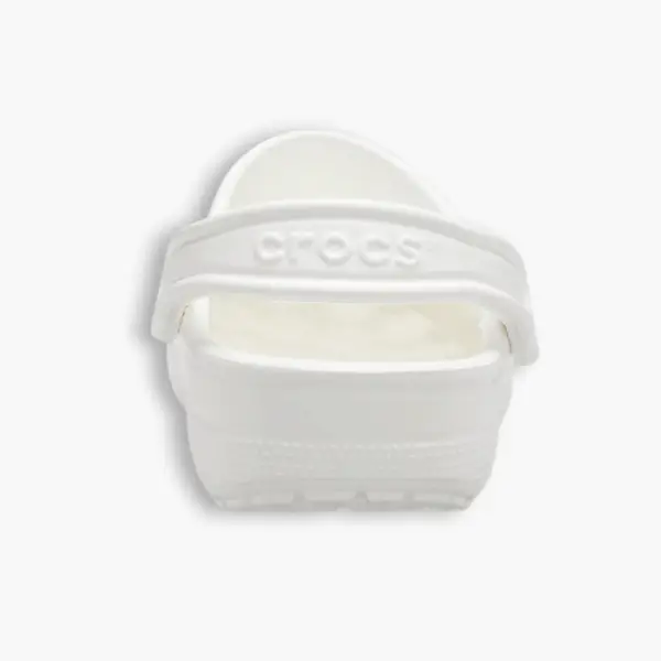 Crocs Blanc Claquette Unisexe – Image 2