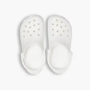 Crocs Blanc Claquette Unisexe