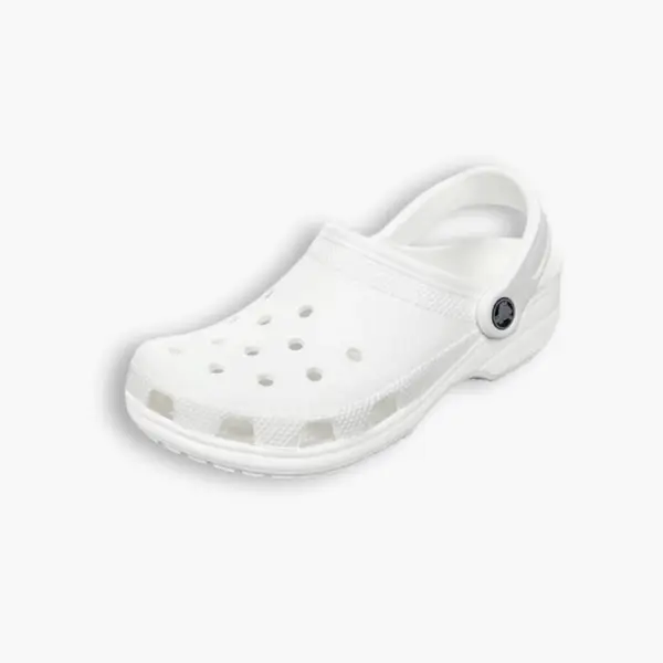 Crocs Blanc Claquette Unisexe