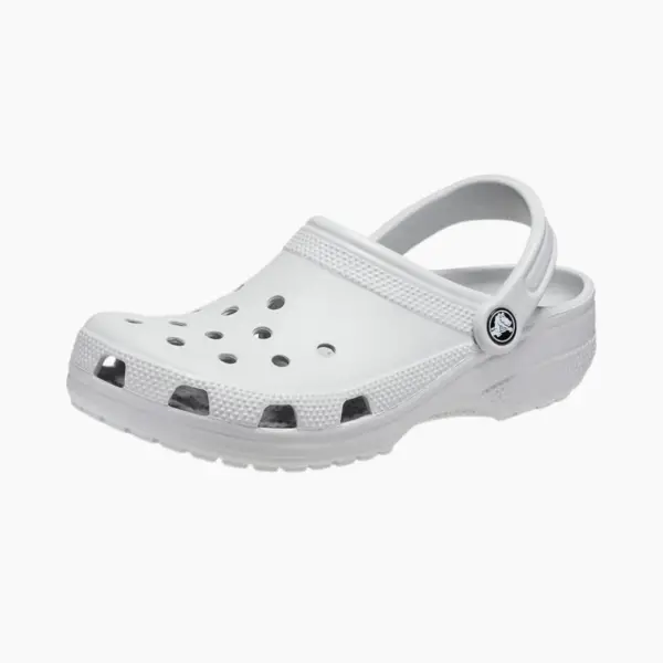 Crocs Gris clair – Claquette Unisexe 1 - SUGULINE