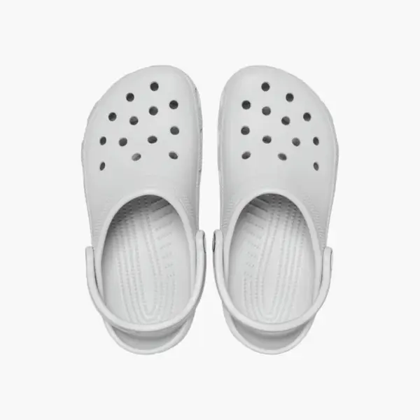 Crocs Gris clair – Claquette Unisexe 3 - SUGULINE