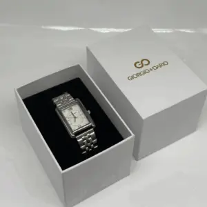 Giorgio & Dario – Montre Femme Rectangulaire Acier Inoxydable