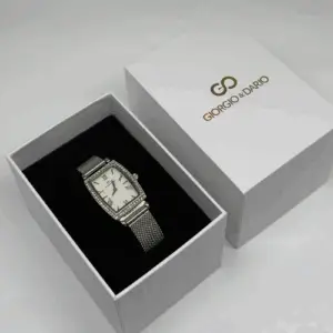 Giorgio & Dario – Montre Femme Strass Acier Inoxydable Argentée