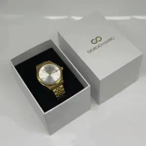 Giorgio & Dario – Montre Unisexe Classique en Acier Inoxydable