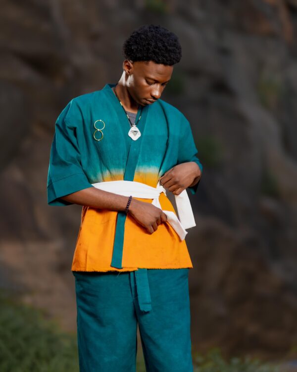 MAHAM – Ensemble Kimono « Le Caméléon » (Homme) – Image 2