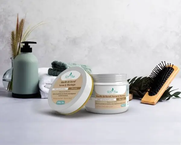 RS Bio – Pré-Shampoing Moelle de Bœuf, Neem & Moringa