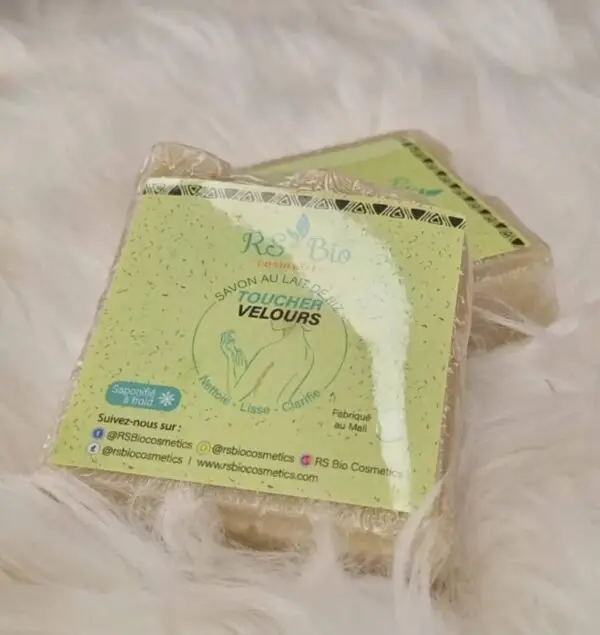 RS Bio – Savon Toucher Velours au Lait de Riz