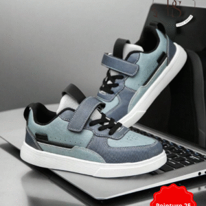 Baskets enfant décontractées – Skateboard PU imperméables – Pointure 27