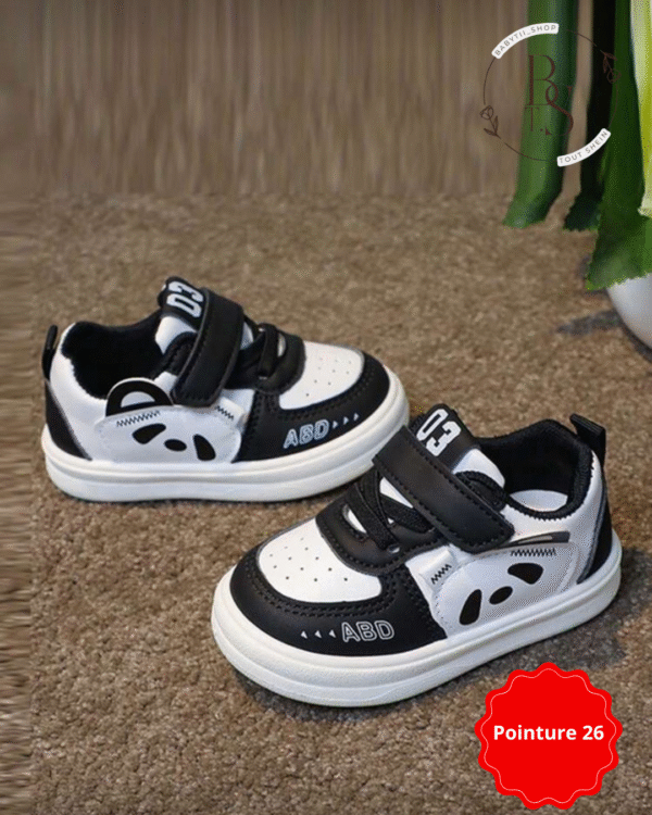 Chaussures enfant décontractées motif ours – Pointure 26