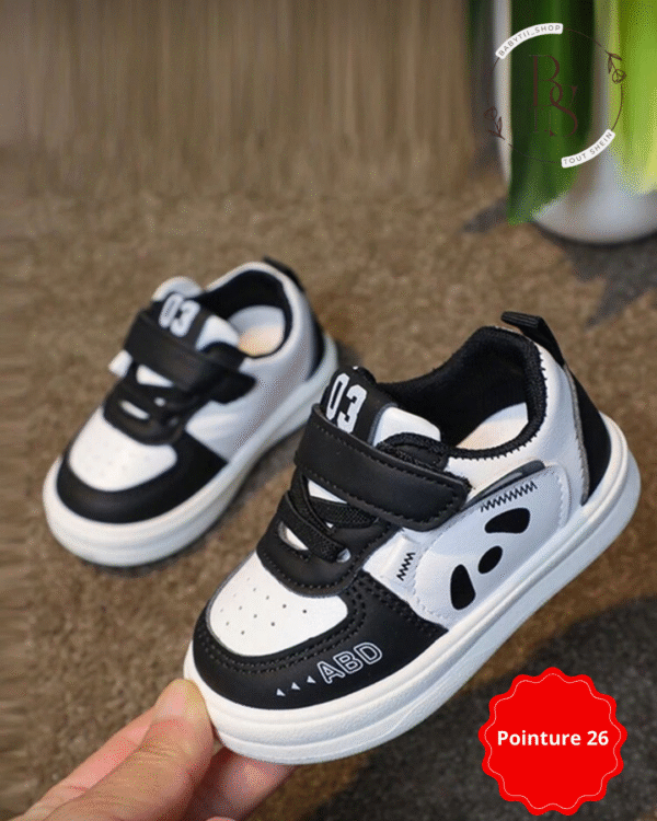 Chaussures enfant décontractées motif ours – Pointure 26 – Image 2