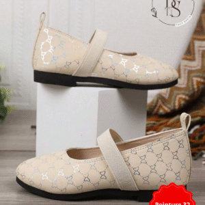 Chaussures plates ivoire fille princesse – Pointure 32