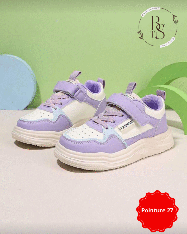 Baskets fille running confort souple antidérapantes – P27 – Image 4