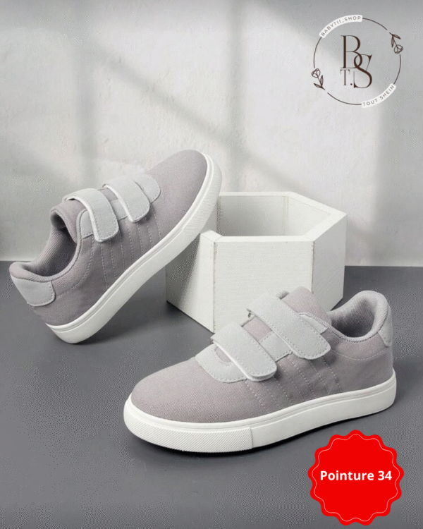 Chaussures en canevas respirantes fille étudiant – Pointure 34