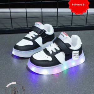 Baskets LED enfants pointure 31 – Sneakers lumineuses antidérapantes