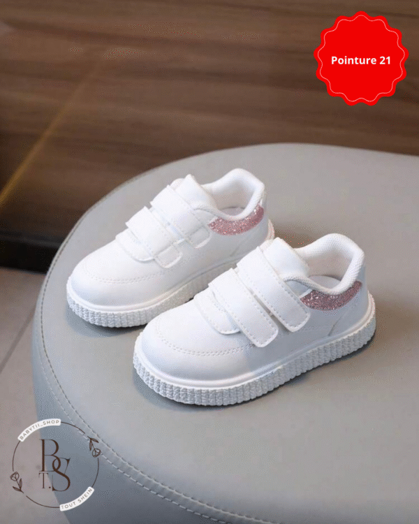 Baskets enfants pointure 21 – Chaussures souples antidérapantes – Image 4