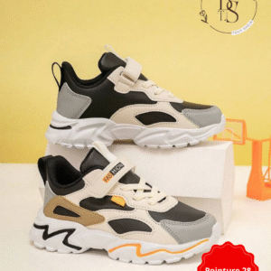 Chaussures enfant sport colorées antidérapantes – Pointure 28