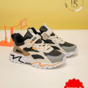 Chaussures enfant sport colorées antidérapantes – Pointure 28