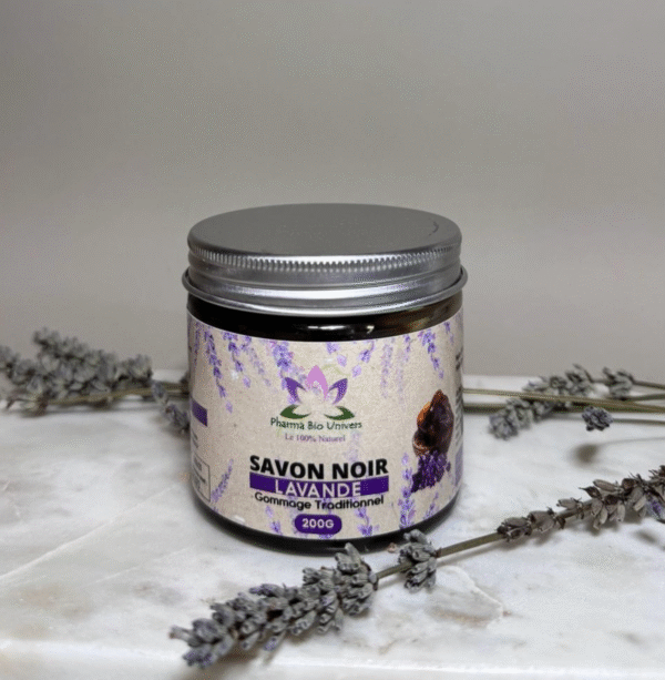 Savon noir à la lavande