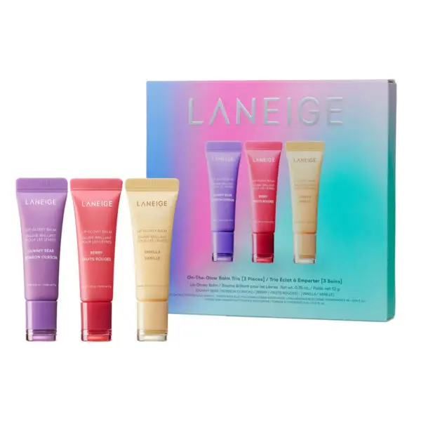 LANEIGE - On-The-Glow Balm Trio Coffret de Baumes à Lèvres