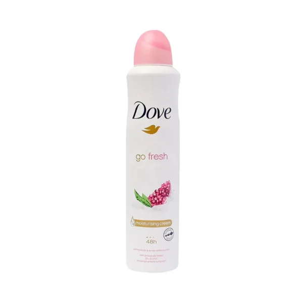 Dove Go Fresh Déodorant Spray – Grenade & Verveine Citronnée 250 ml