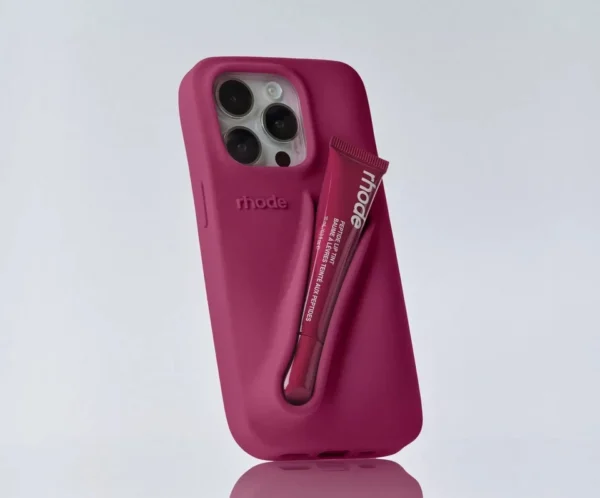 Rhode – Coque Lip Gloss Raspberry pour iPhone