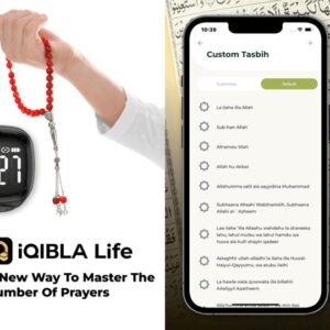 iQibla Zikr Ring – Chapelet électronique connecté avec appli mobile