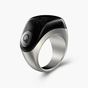 Iqibla Zikr Ring OLED – Ring connecté étanche avec chargeur