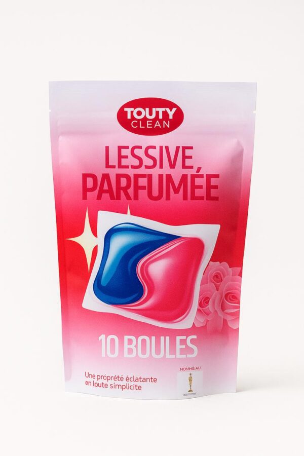 TOUTY CLEAN – Lessive parfumée 10 boules | Fraîcheur longue durée
