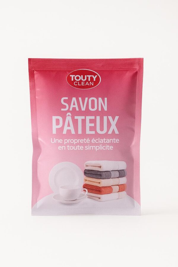 TOUTY CLEAN – Savon pâteux 500g | Multi-usages & Odeur fraîche