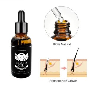 Kit barbe complet 9 en 1 – Huile, baume, shampoing & accessoires