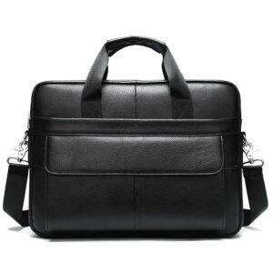 Sac de bureau Urbain N°1115 – Homme cuir véritable, compartiment PC 14"