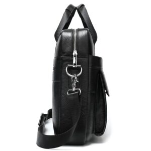 Sac de bureau Urbain N°1115 – Homme cuir véritable, compartiment PC 14"
