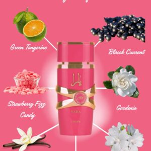Lattafa Yara Candy – Eau de Parfum Femme 100ml | Douceur Gourmande